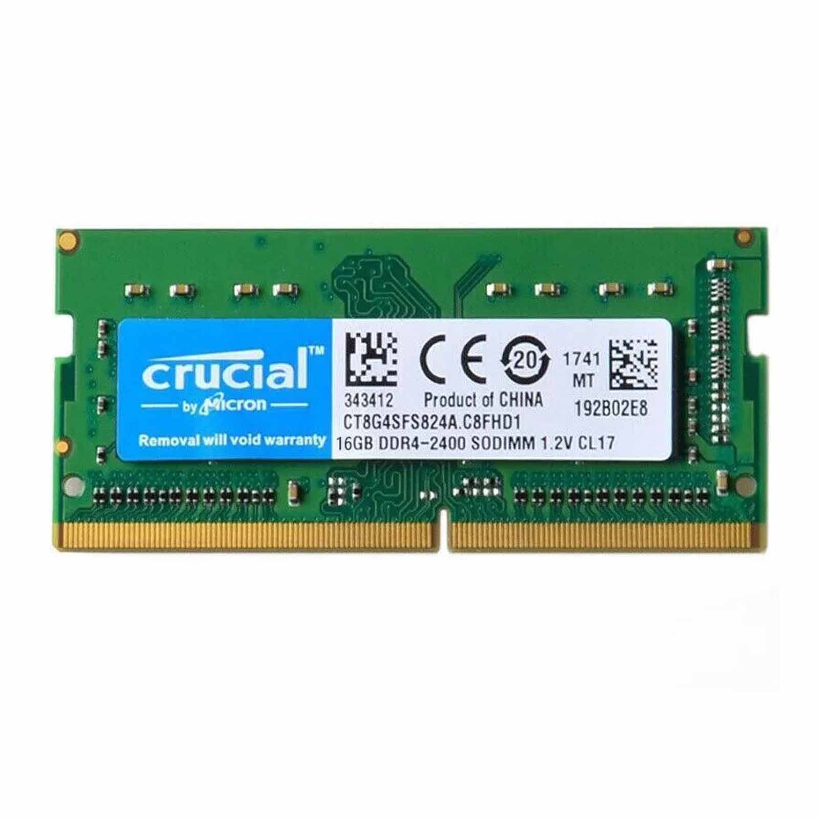 Crucial 8GB 16GB DDR4 RAM 2400 2666 3200 MHz SO-DIMM 260Pin 1.2V For Laptop Lot
