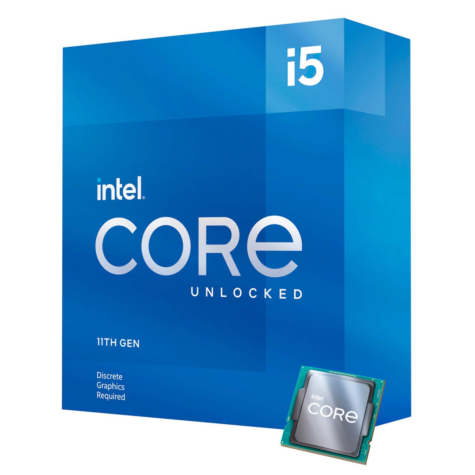 Intel® Core™ i5-11600KF Desktop Processor 6 Cores up to 4.9 GHz Unlocked LGA1200