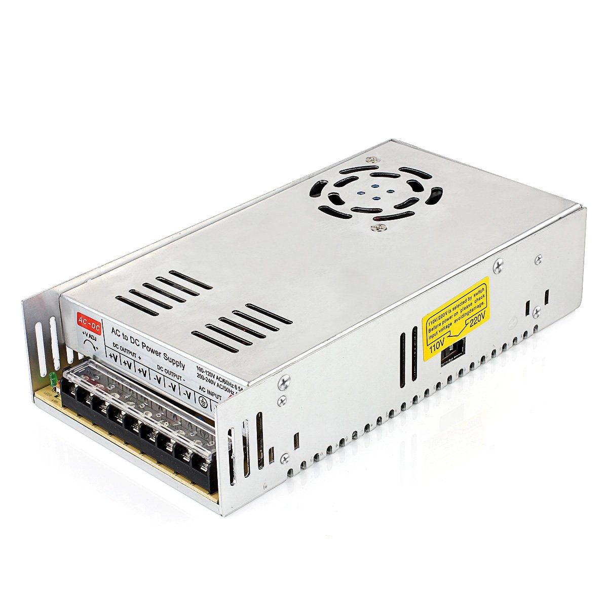 SUPERNIGHT 12V 30A Switching Power Supply, 110-240 Volt AC to DC 360W Univers…