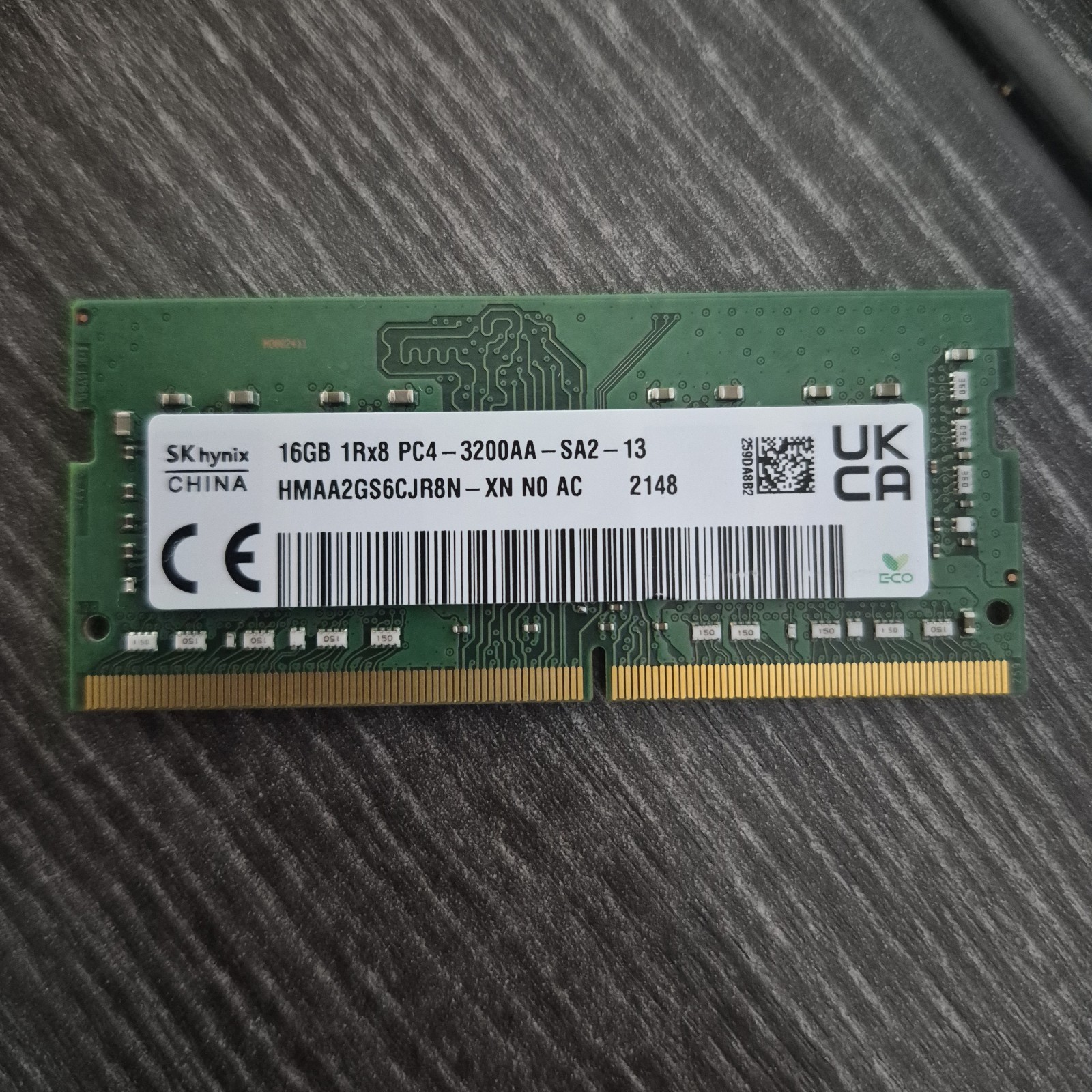 SK Hynix 16GB DDR4 3200MHz LAPTOP MEMORY RAM SODIMM