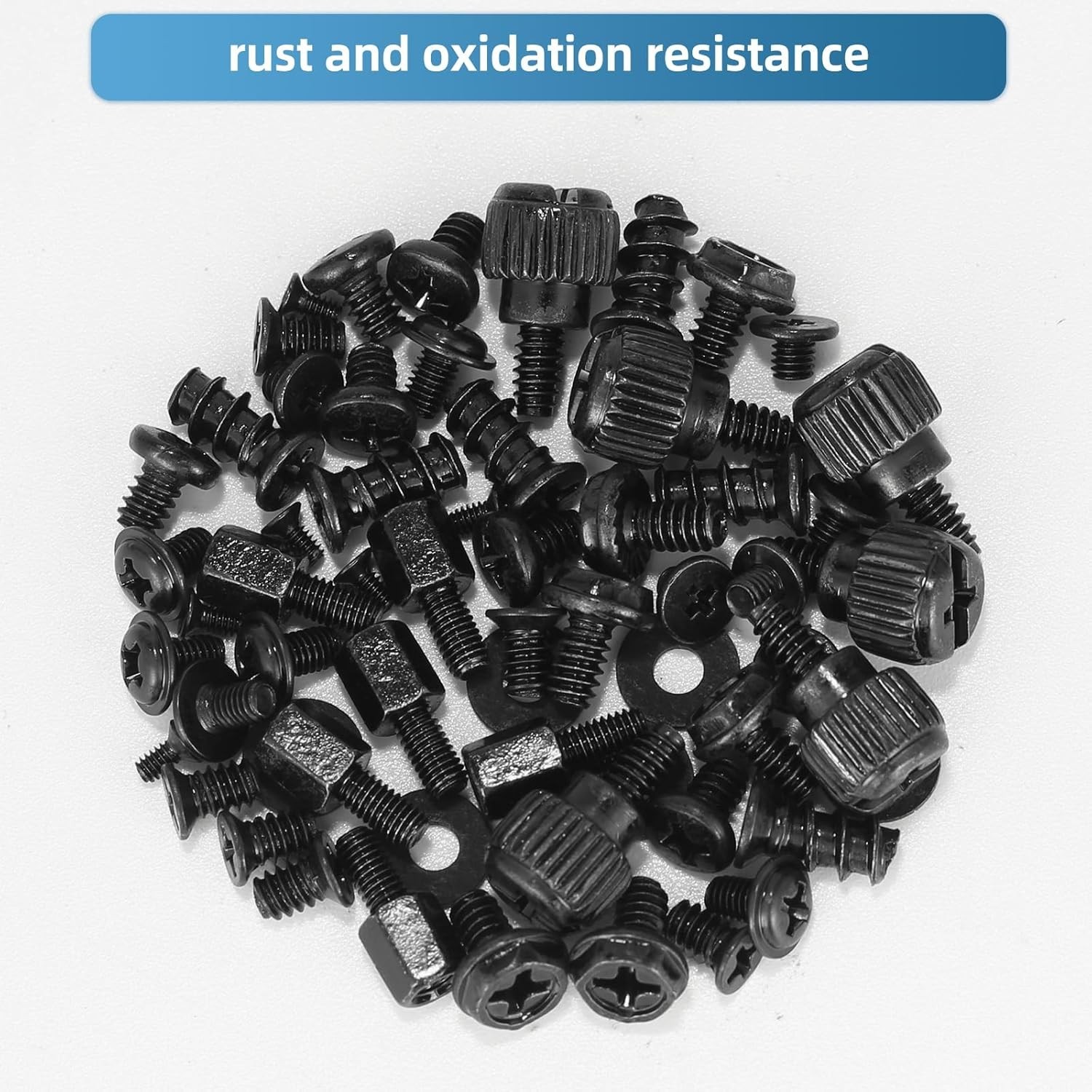 400PCS Computer Screws Assortment Kit with Screwdriver Motherboard Standoffs Scr