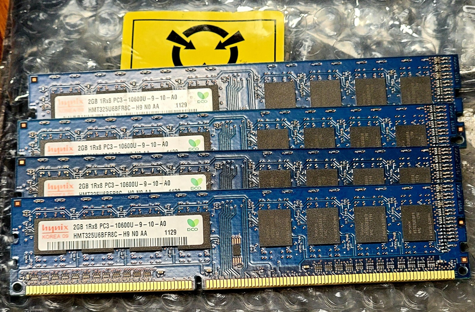 128GB (64x2GB) Hynix 1Rx8 PC3-10600U DDR3-1333MHz Desktop Memory RAM Lot of