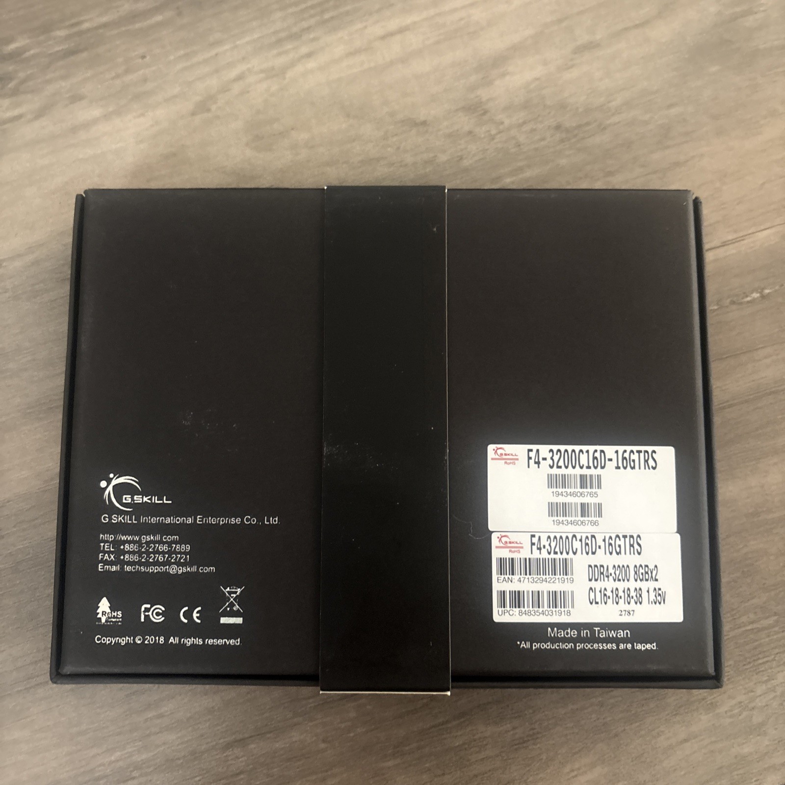 G.SKILL Trident Z Royal 16GB (2x8gb) DDR4-3200