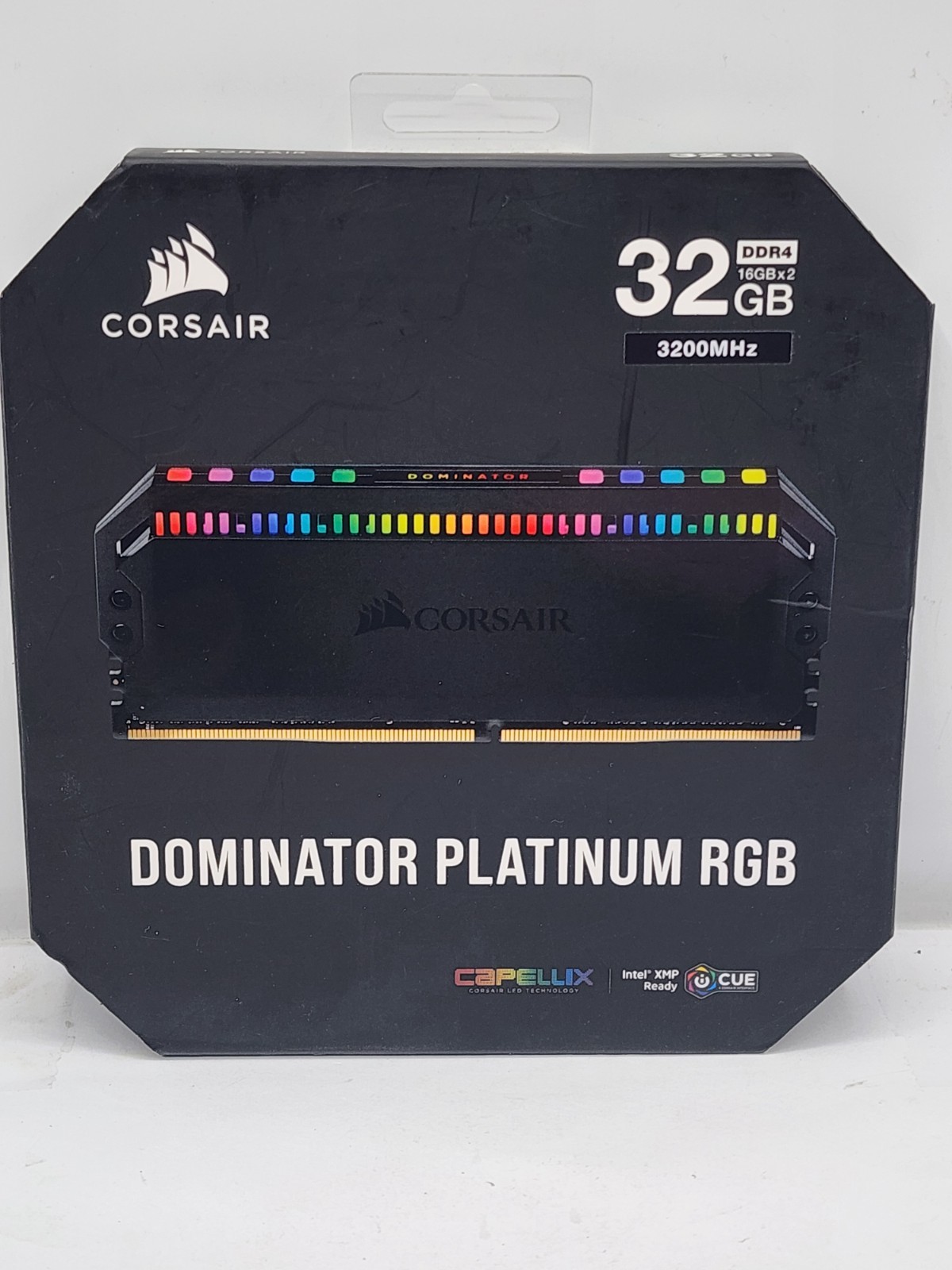 CORSAIR Dominator Platinum RGB 32GB (2x16GB) DDR4 3200 Desktop RAM Memory (BLACK