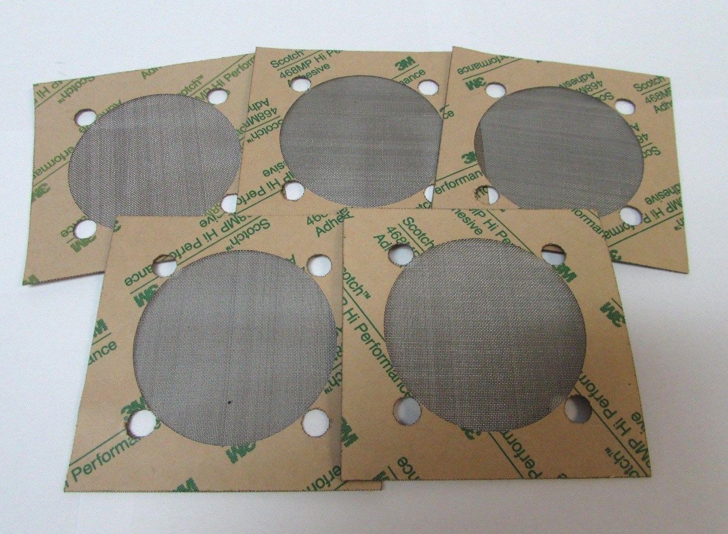 3M Fan Mesh Cover Grill with Self Adhesive 3.5″ x 3.5″ for 60mm Fans – Lot of 5