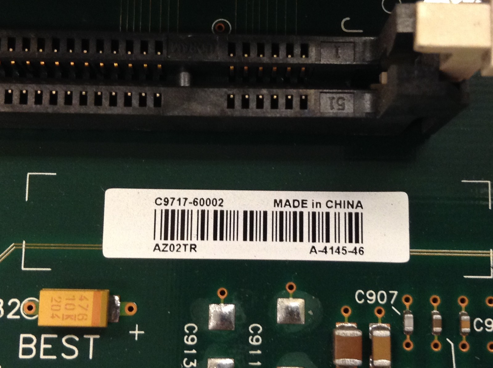 Hewlett Packard C9717-60002 Formatter Board For LaserJet 9000 MFP w/128MB, WORKS