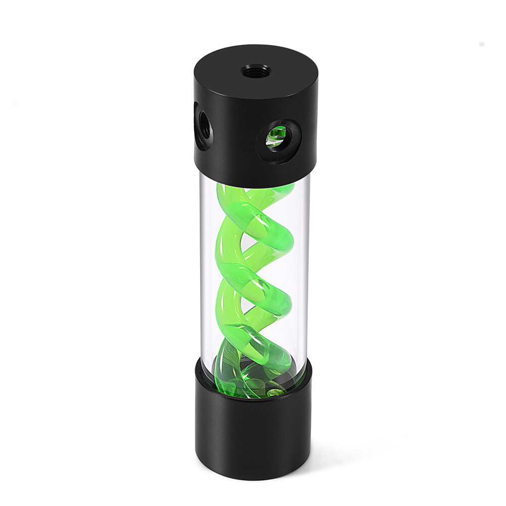 PC Liquid Water Cooling Kit CPU Block LED Pump Water Reservoir Fan 6 T Fit