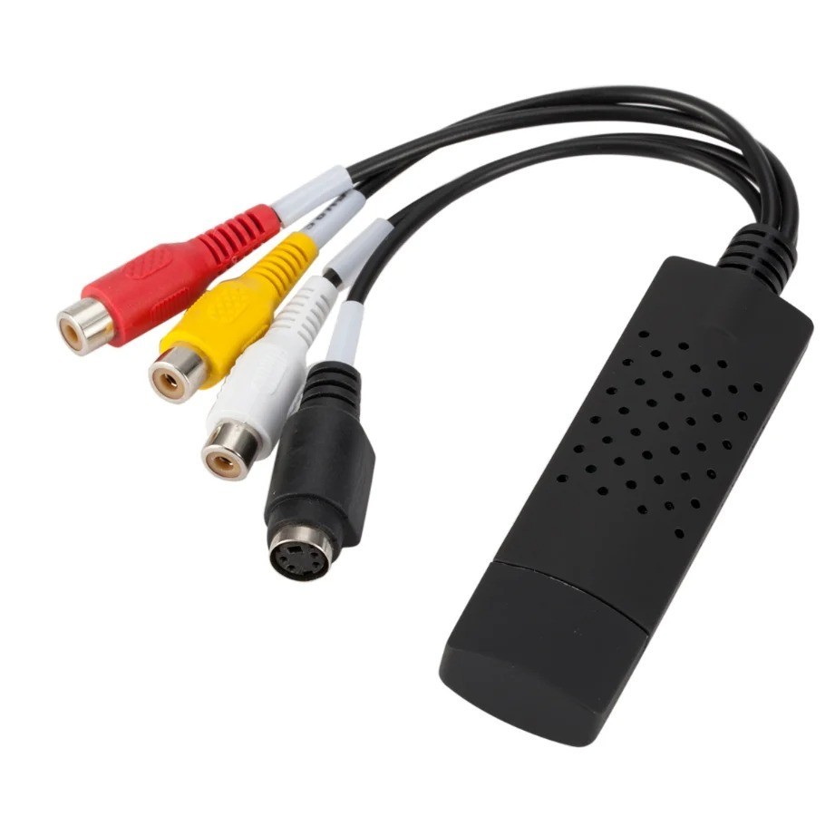 USB 2.0 Audio Video VHS to DVD VCR PC HDD Converter Adapter Digital Capture Card