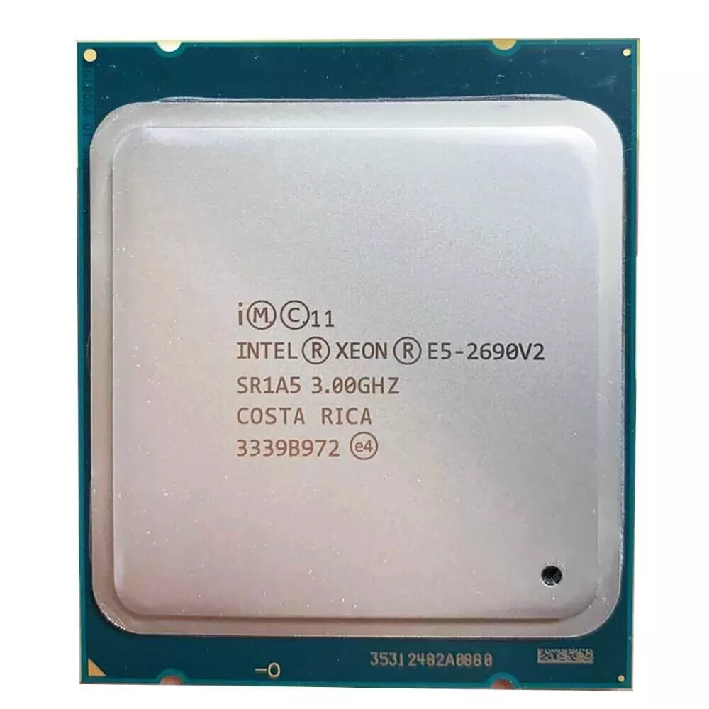 Intel Xeon E5-2690 V2 3GHz Ten Core 10C/20T 25M SR1A5 Processor LGA2011 CPU