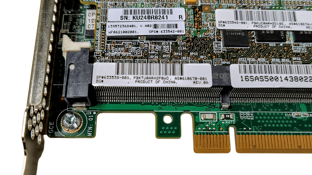 HP Smart Array P420 1GB SAS RAID Controller 633538-001 610670-001 Half Height