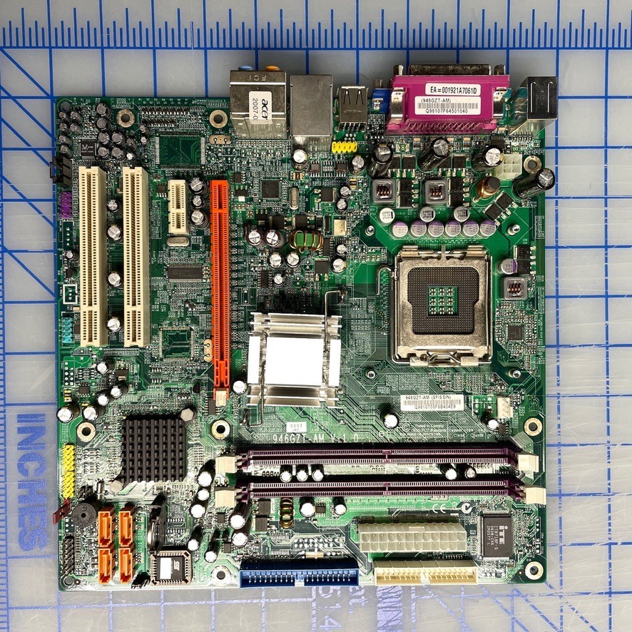 Dell 946GZT-AM LGA775 Motherboard 0P8611 DDR2 PCIe VGA LAN