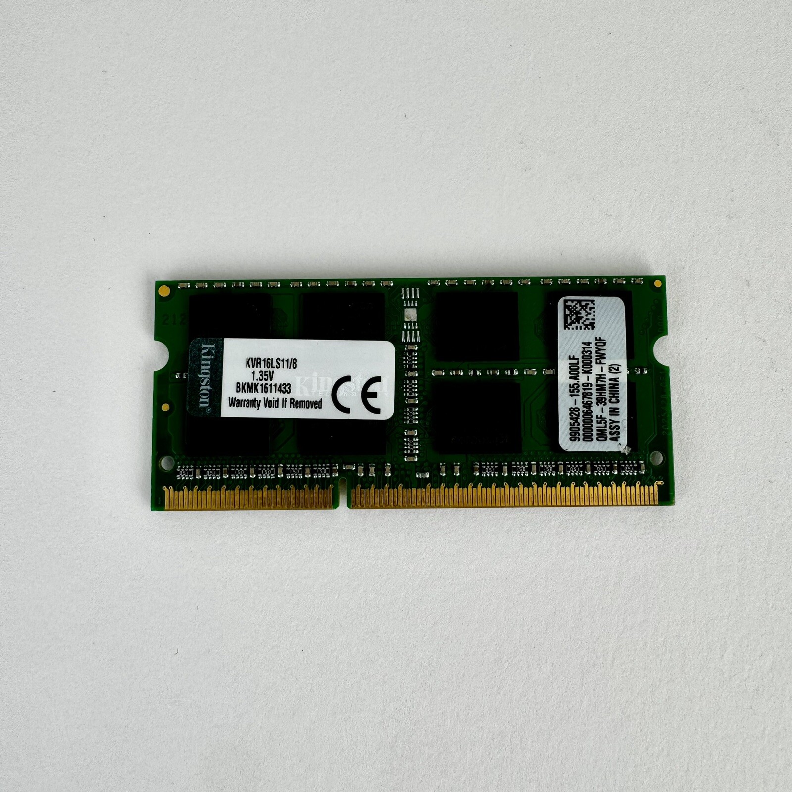 Kingston 8GB PC3-12800 (DDR3-1600) Memory (KCP3L16SD8/8)