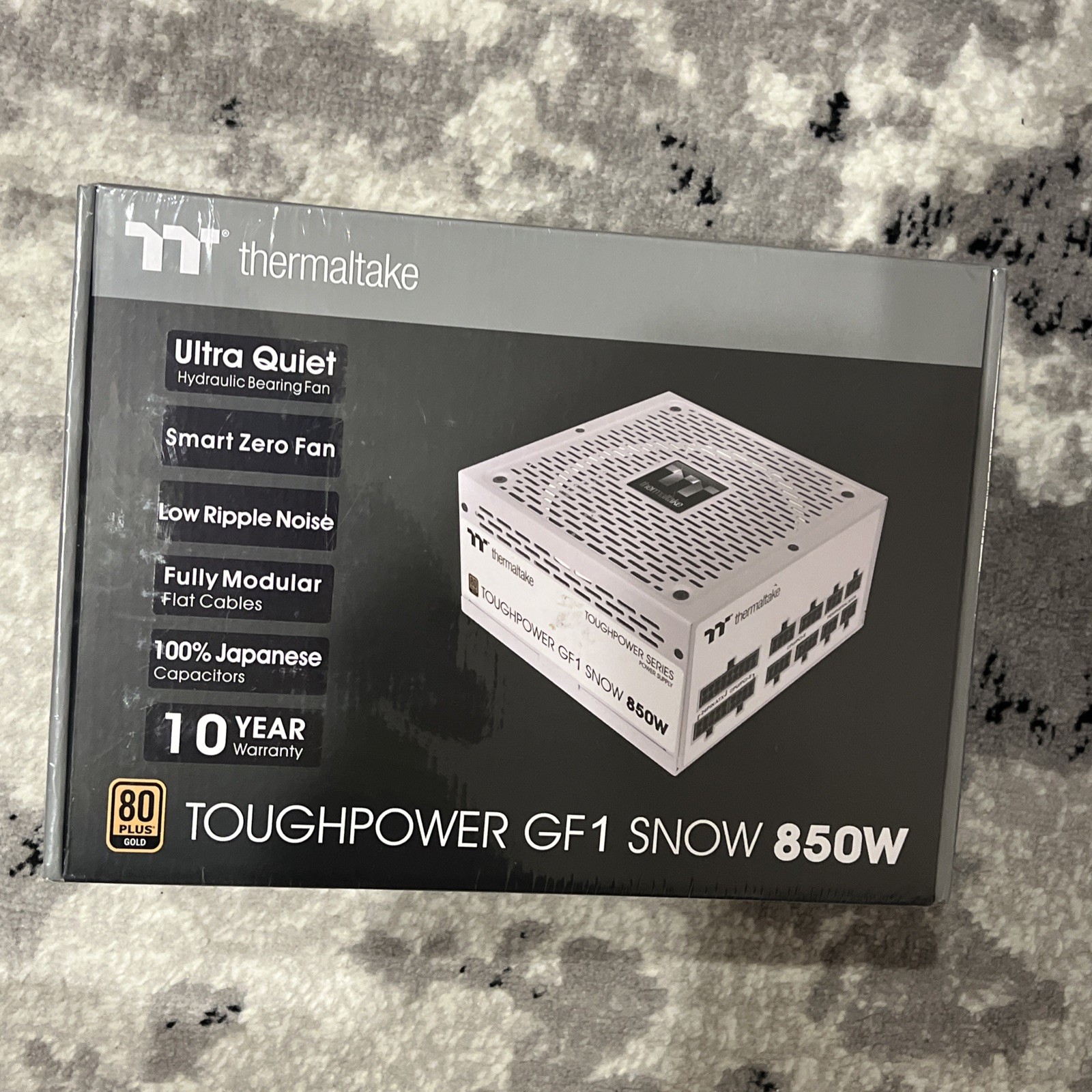 Thermaltake Toughpower GF1 Snow 850W Modular Ultra Quiet Power Supply SEALED