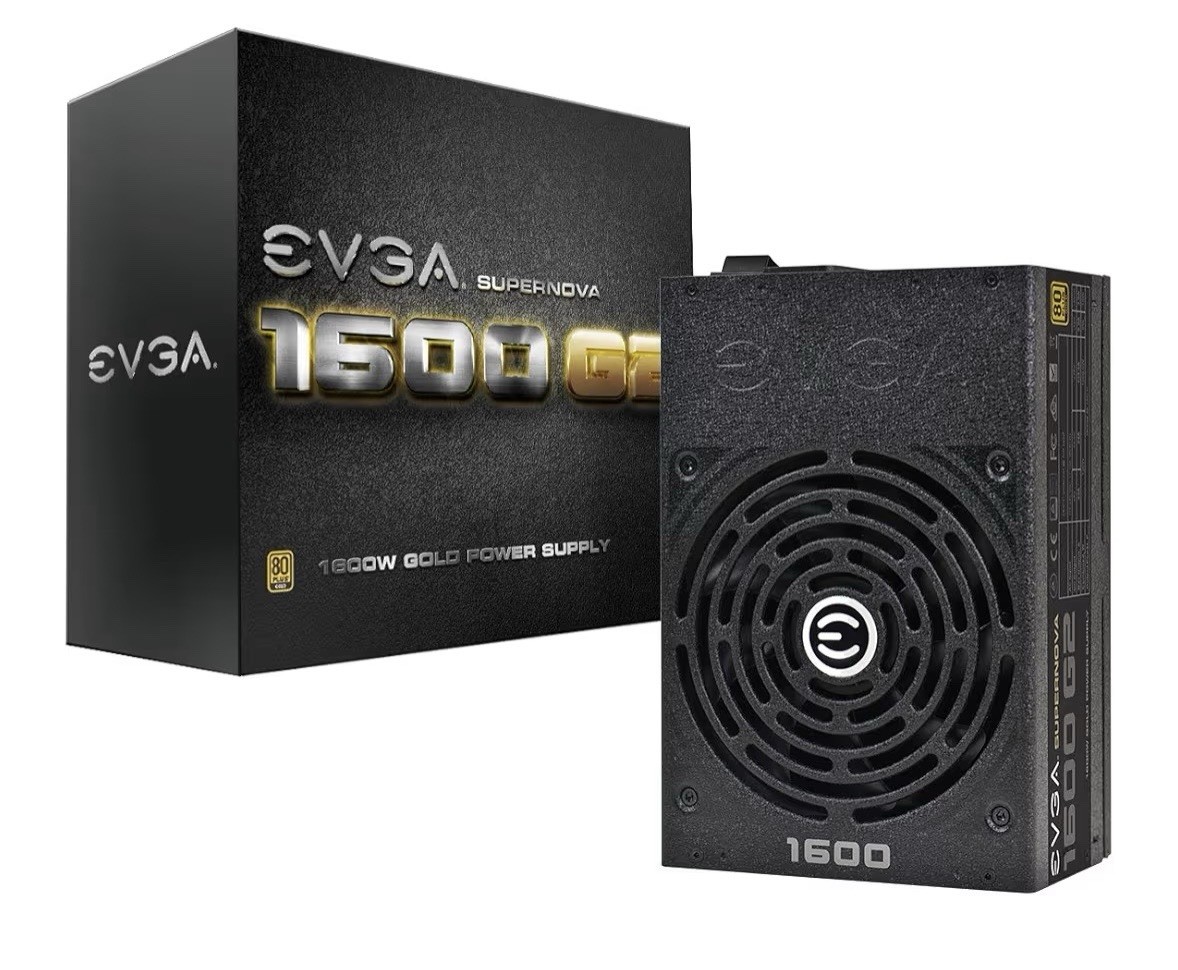 EVGA SuperNOVA 1600 G2 80+ GOLD, 1600W Fully Modular Power Supply SLI Crossfire