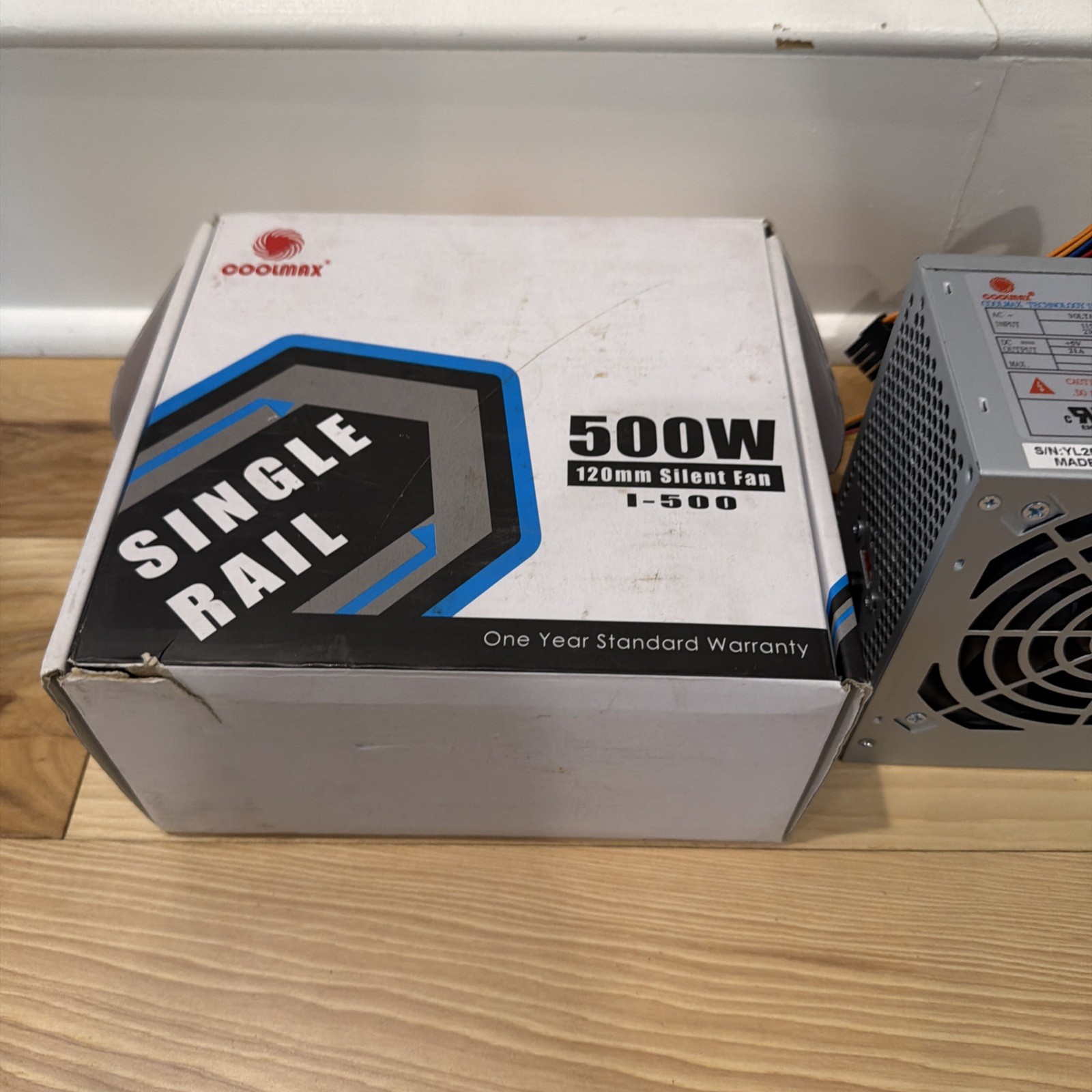 Coolmax I 400 Single Rail Power Supply External 400 W 1 12V Rails