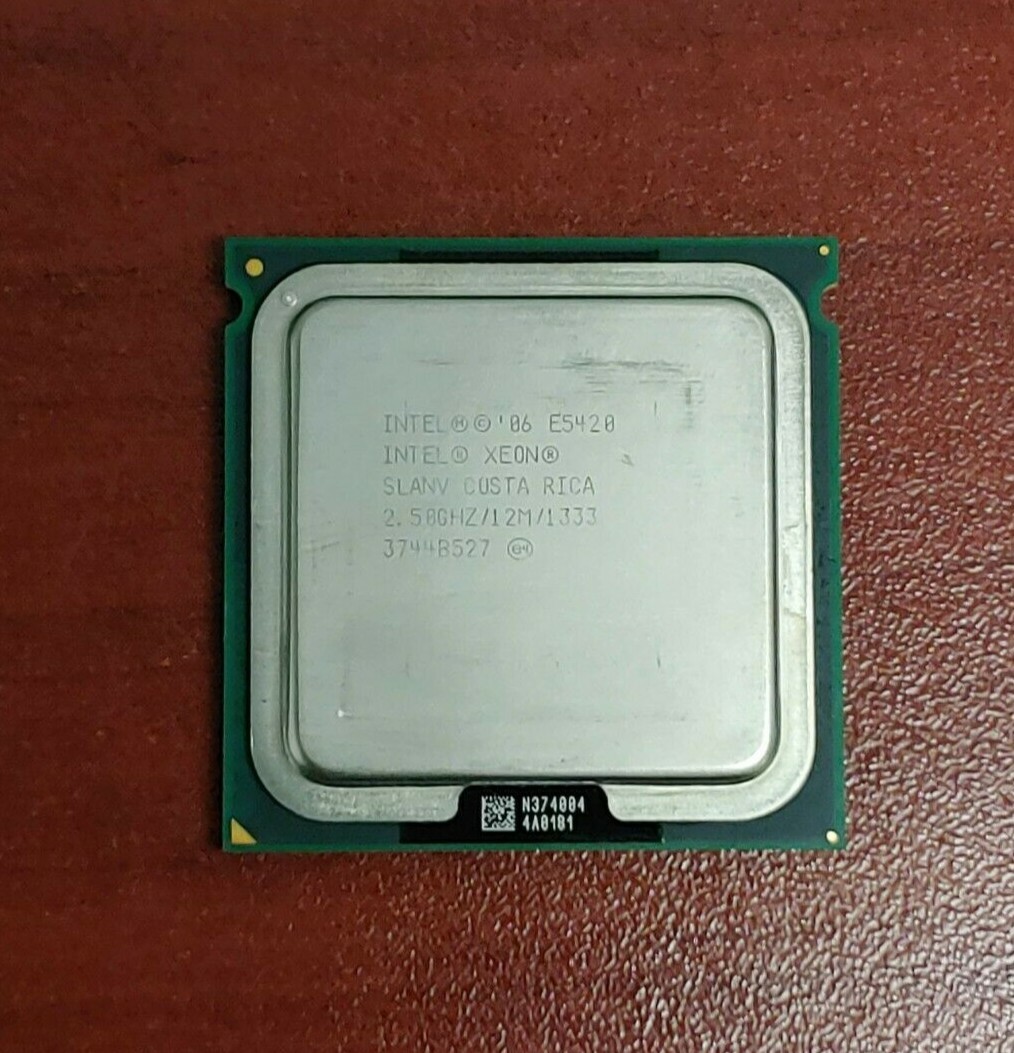 Intel SLANV Xeon E5420 2.5GHz 12MB Quad-Core Processor