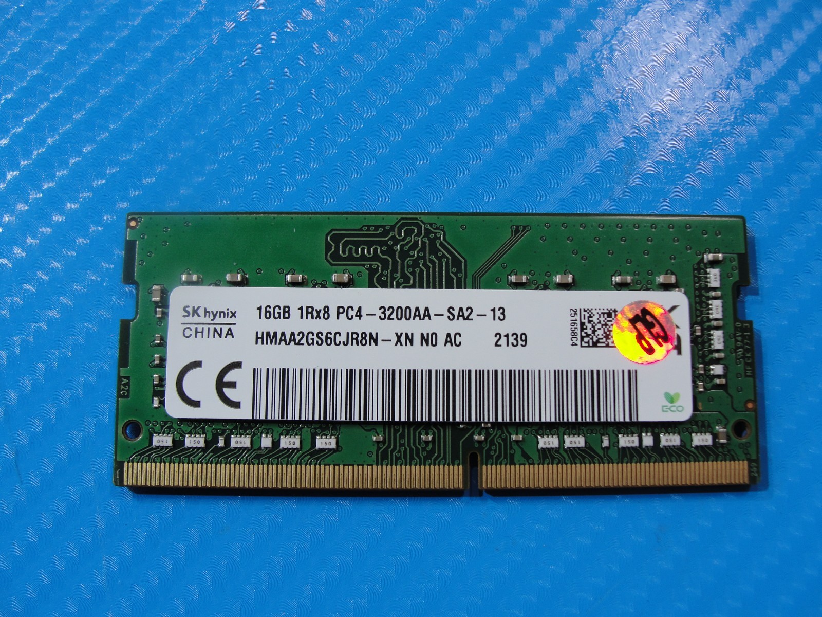Dell 5421 SK Hynix 16GB 1RX8 PC4-3200AA SO-DIMM Memory RAM HMAA2GS6CJR8N-XN