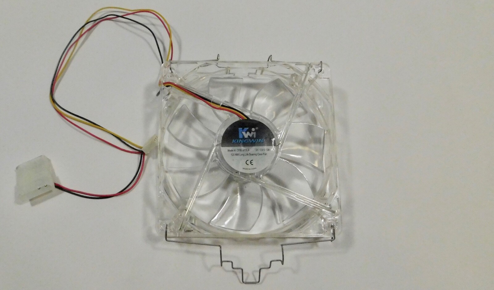 Kingwin 120mm Long-Life Bearing LED Case Fan CFBL-012LB