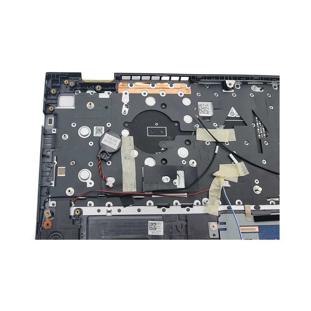 New For Dell Vostro 15 5510 5515 0JVYYX Palmrest Touchpad Backlit Keyboard Gray