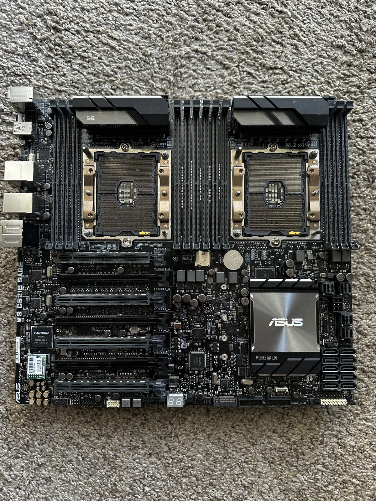 ASUS WS C621E SAGE, Intel Motherboard