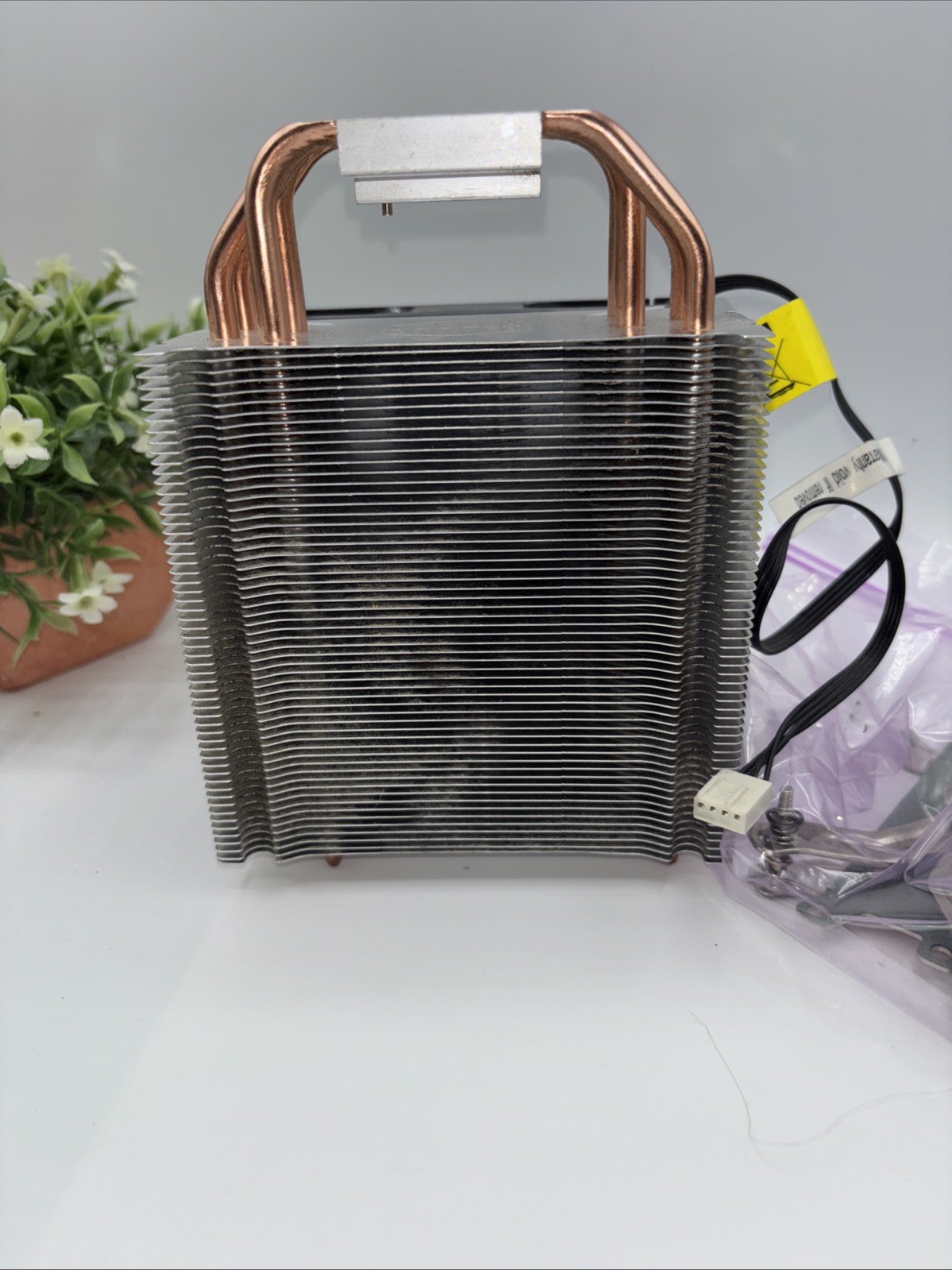 COOLER MASTER CPU COMPUTER FAN HEATSINK Preowned Works