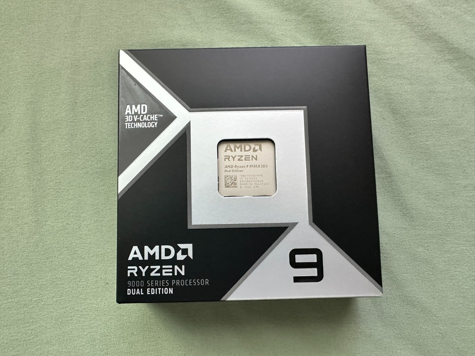 New AMD Ryzen 9 Hexadeca-core 9950X3D2 4.3GHz Dual Edition Desktop Processor CPU
