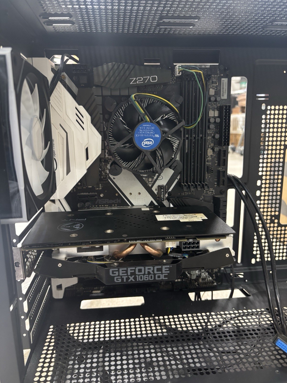 Motherboard CPU GPU Cooler Case Combo