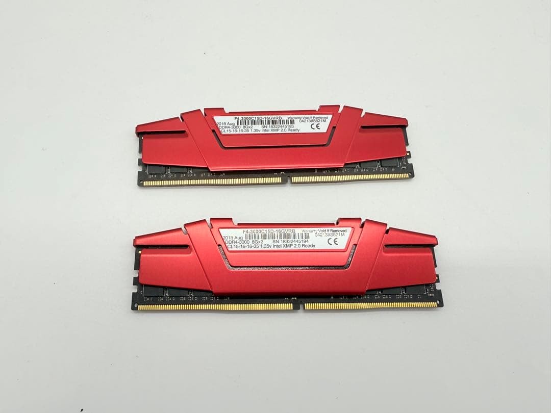 G.SKILL Ripjaws V DDR4 3000MHz 16GB (2x8GB) Desktop F4-3000C15D-16GVRB Tested