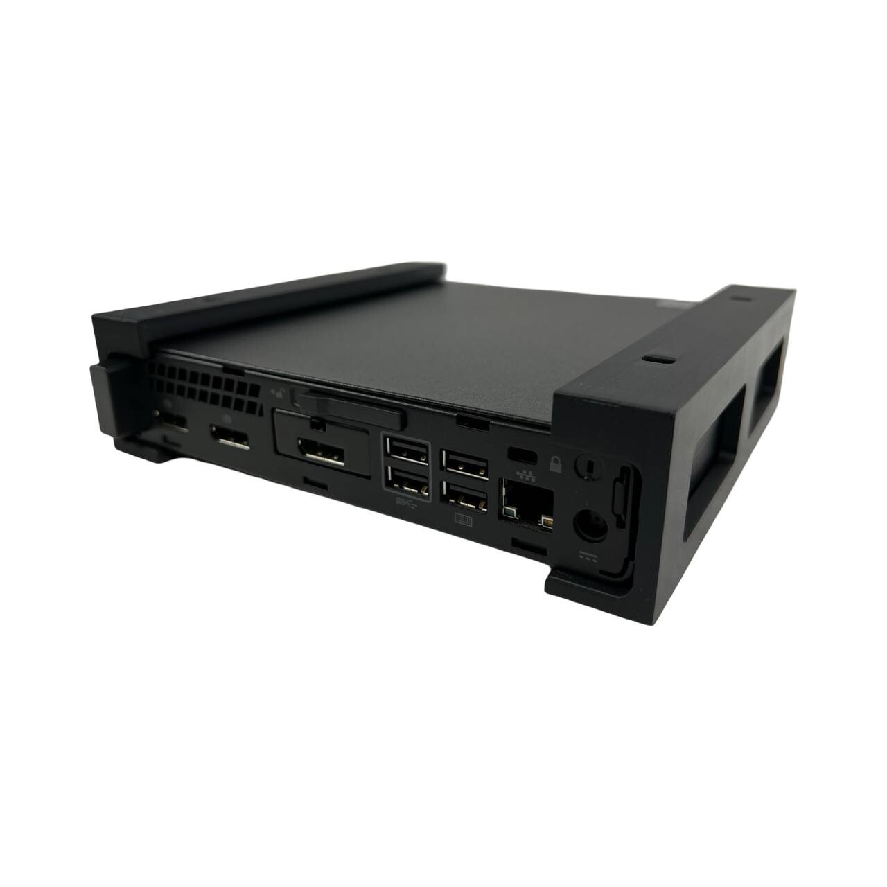 Under Desk Mount for HP EliteDesk Mini 400 – 800 | G1 – G9 w/ Screws – Black