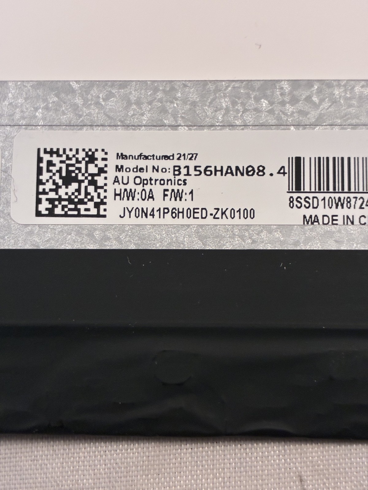 New LCD Screen for B156HAN08.4 144Hz IPS FHD 1920×1080
