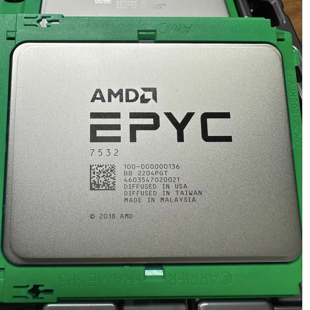 AMD EPYC 7532 32C/64T SP3 + H12D-8D 7002/7003 8-channel BMC DDR4 IPMI2.0