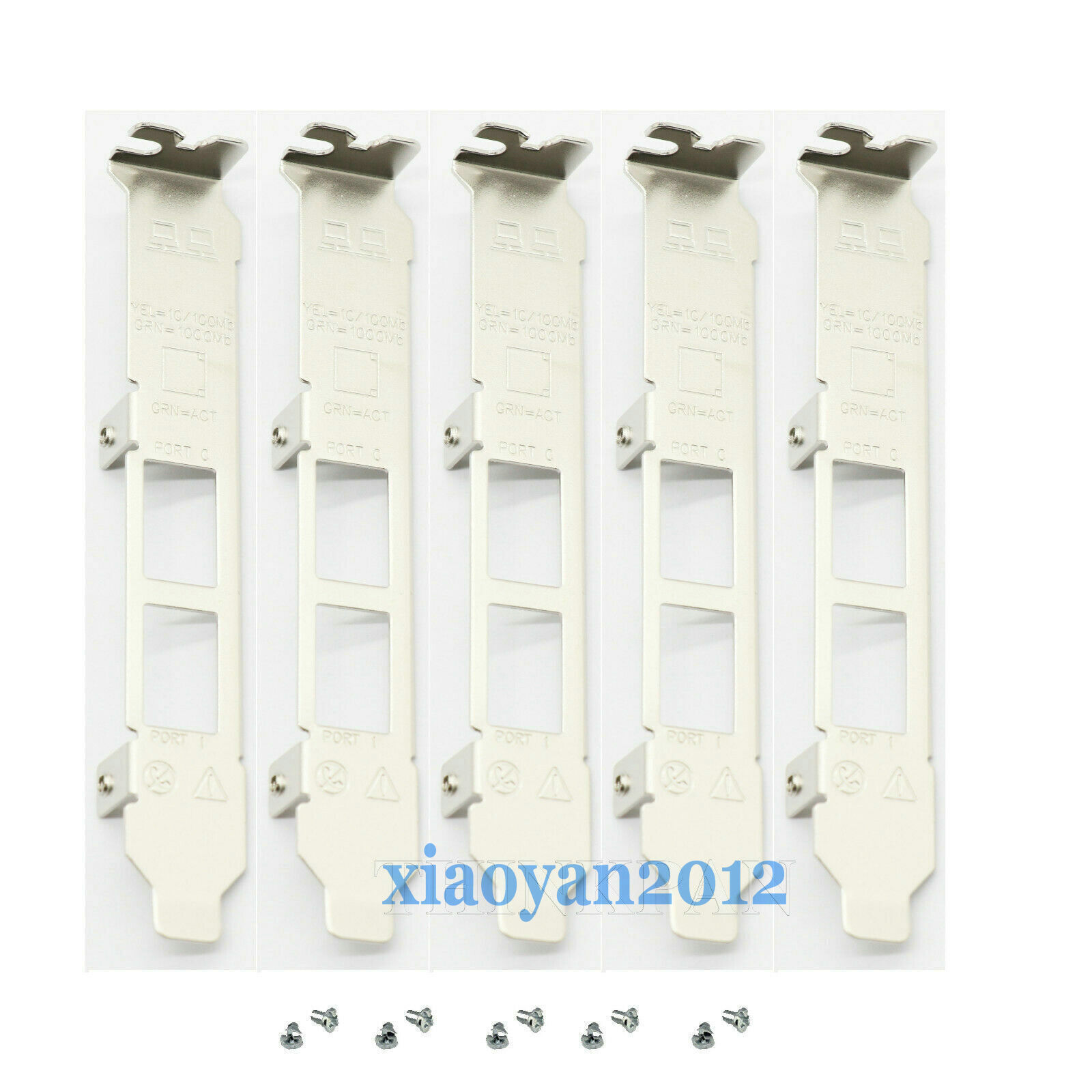 5PCS Full High Bracket for HP 530T 656596-B21 AN5720-2T BCM 5720 0FCGN W1GCR