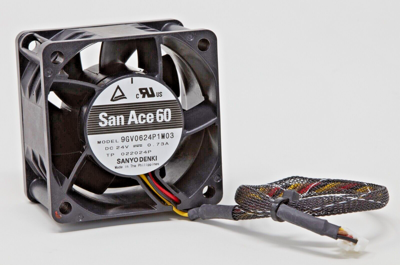 Sanyo Denki San Ace 60 60mm DC Brushless Fan 9GV0624P1M03 NEW TAKEOFF
