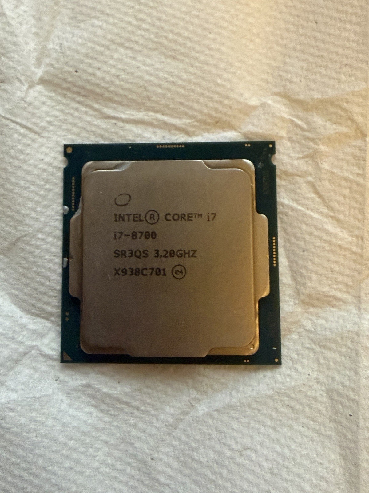 Intel Core i7-8700 Processor (3.2 GHz, 6 Cores, LGA 1151) – SR3QS