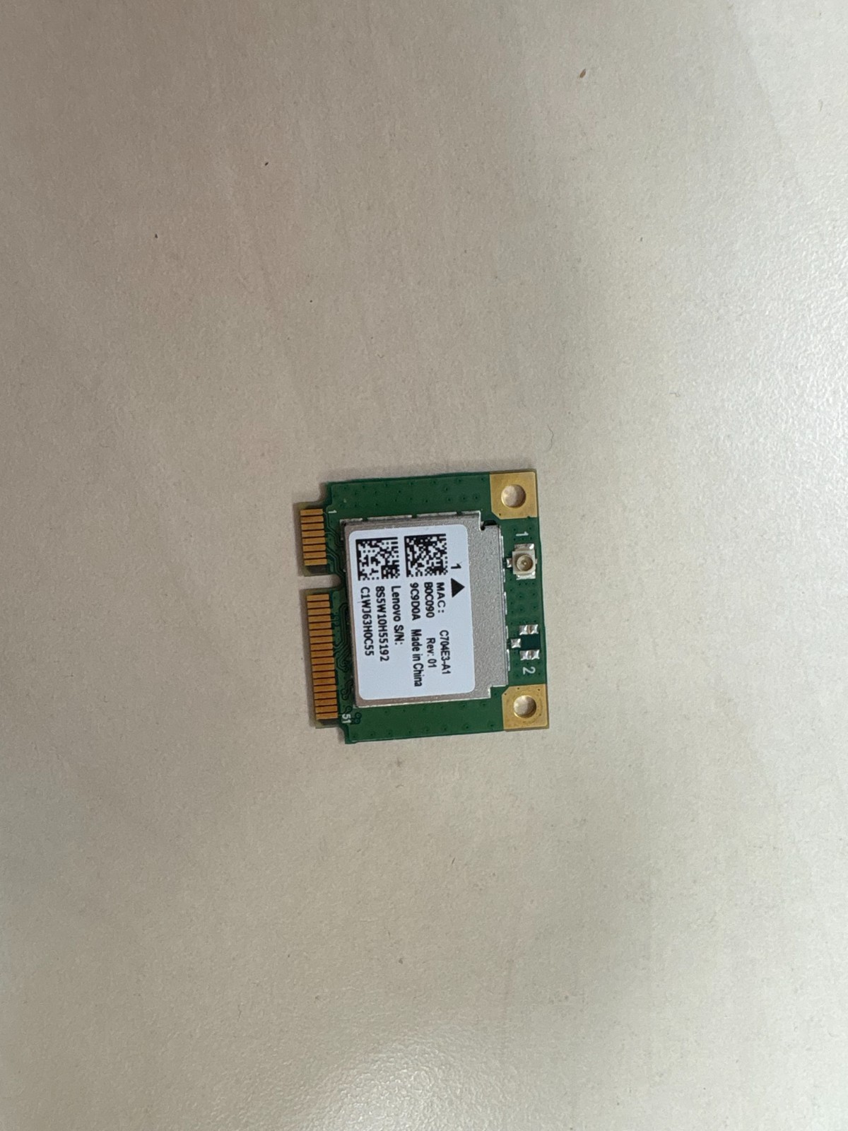 LENOVO B50-10 WIFI AND BLUETOOTH CARD