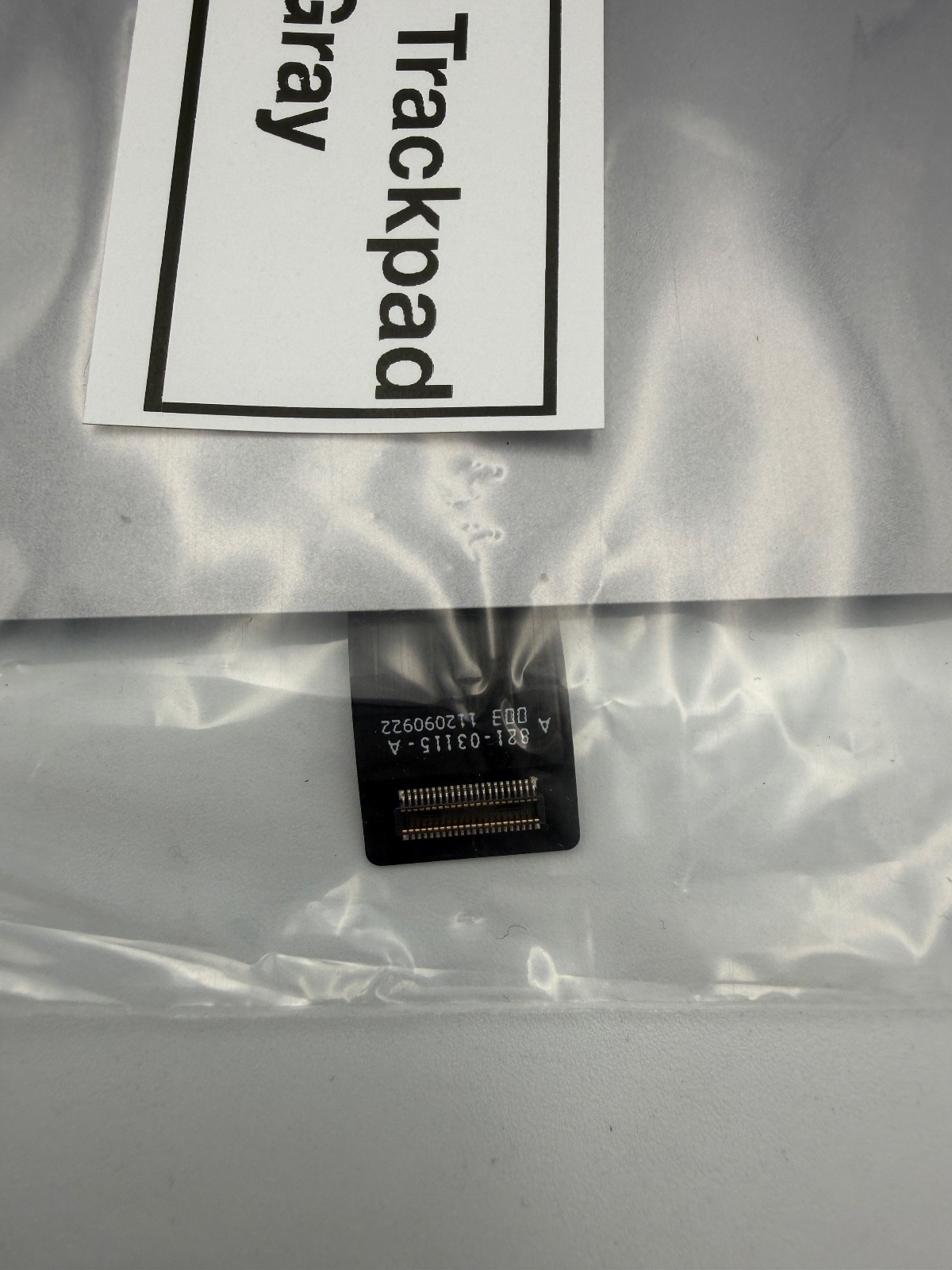 2021 MacBook Pro A2485 16″ Trackpad Touchpad w/ Cable/Screw Space Gray Genuine