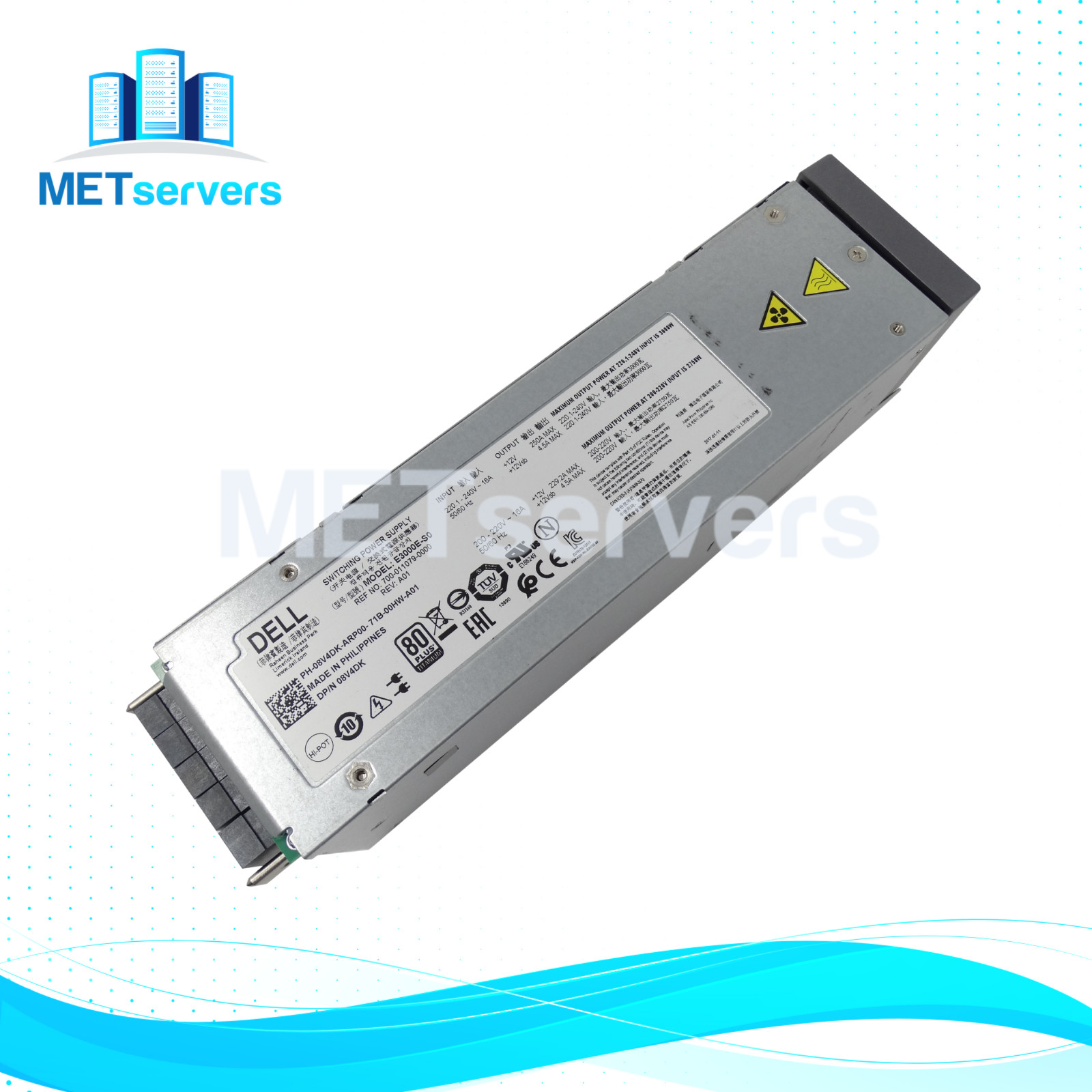 Dell PowerEdge M1000e 3000W Hotswap Power Supply PSU 08V4DK