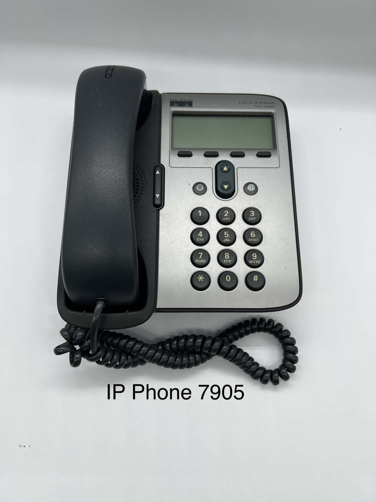 Cisco VOIP Unified IP Phone CP-7905G PoE – Optional AC Power Supply Not Included