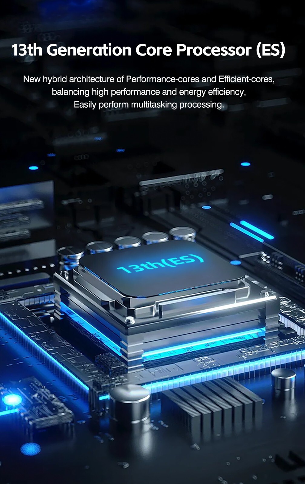 DIY Desktop mainboard Onboard 13th Core CPU Q1J3(i7 ES 0000)12C16T Iris Xe DDR5