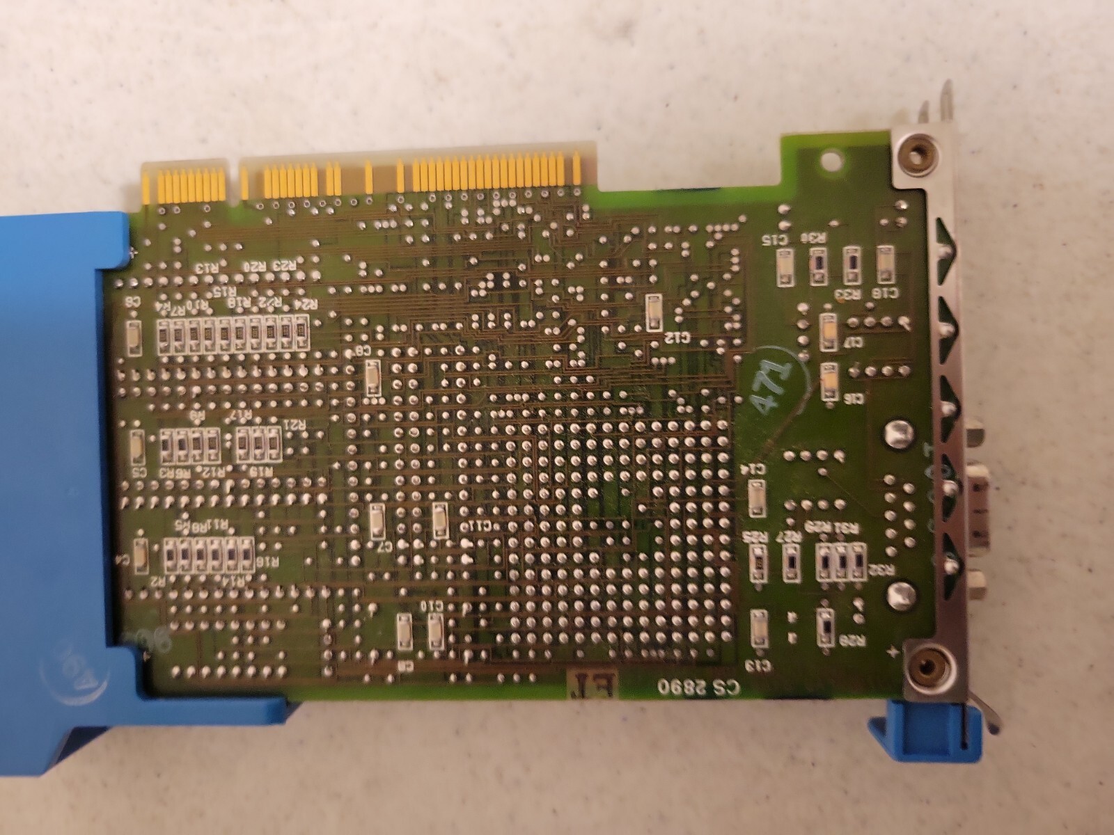 25F7540 IBM TOKEN RING 4MB MICROCHANNEL SHORT CARD 93F0198 MCA 25F7540 93F0198A