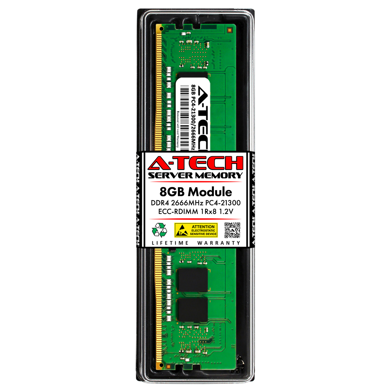 8GB 1Rx8 PC4-2666 RDIMM GIGABYTE MB10-DS3 MD71-HB0 R270-T64 R281-3C0 Memory RAM