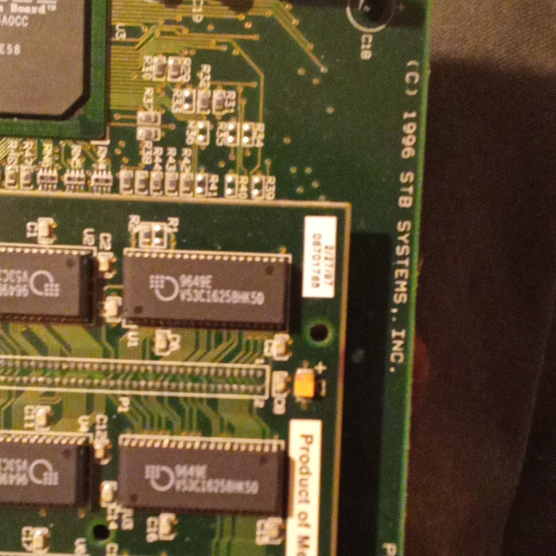STB Systems 1X0-0444-305 S3 Virge/VX PCI VGA Video Graphics Card 210-0239-00X