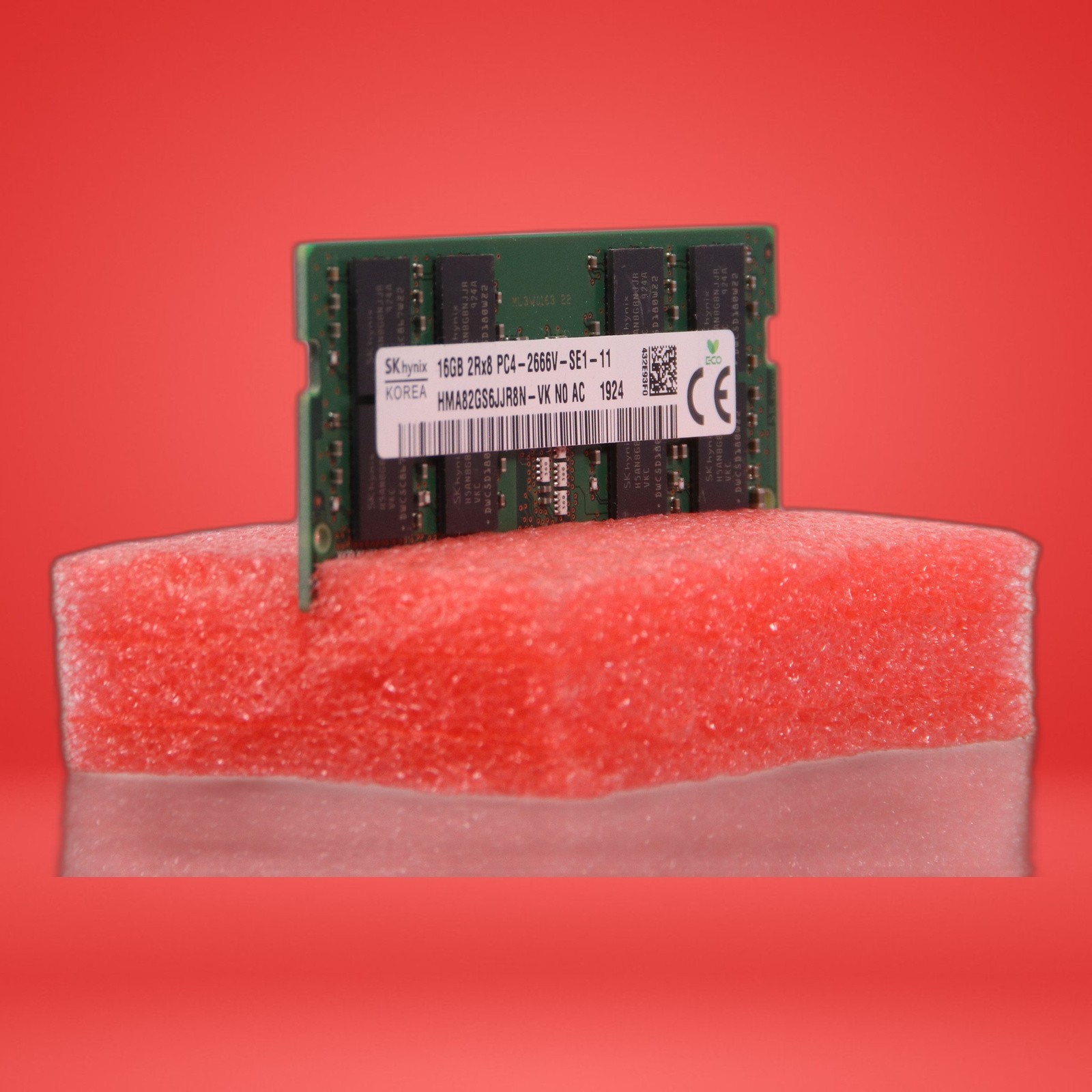 SK Hynix 16GB PC4-2666V DDR4 2666MHz HMA82GS6JJR8N-VK Laptop RAM