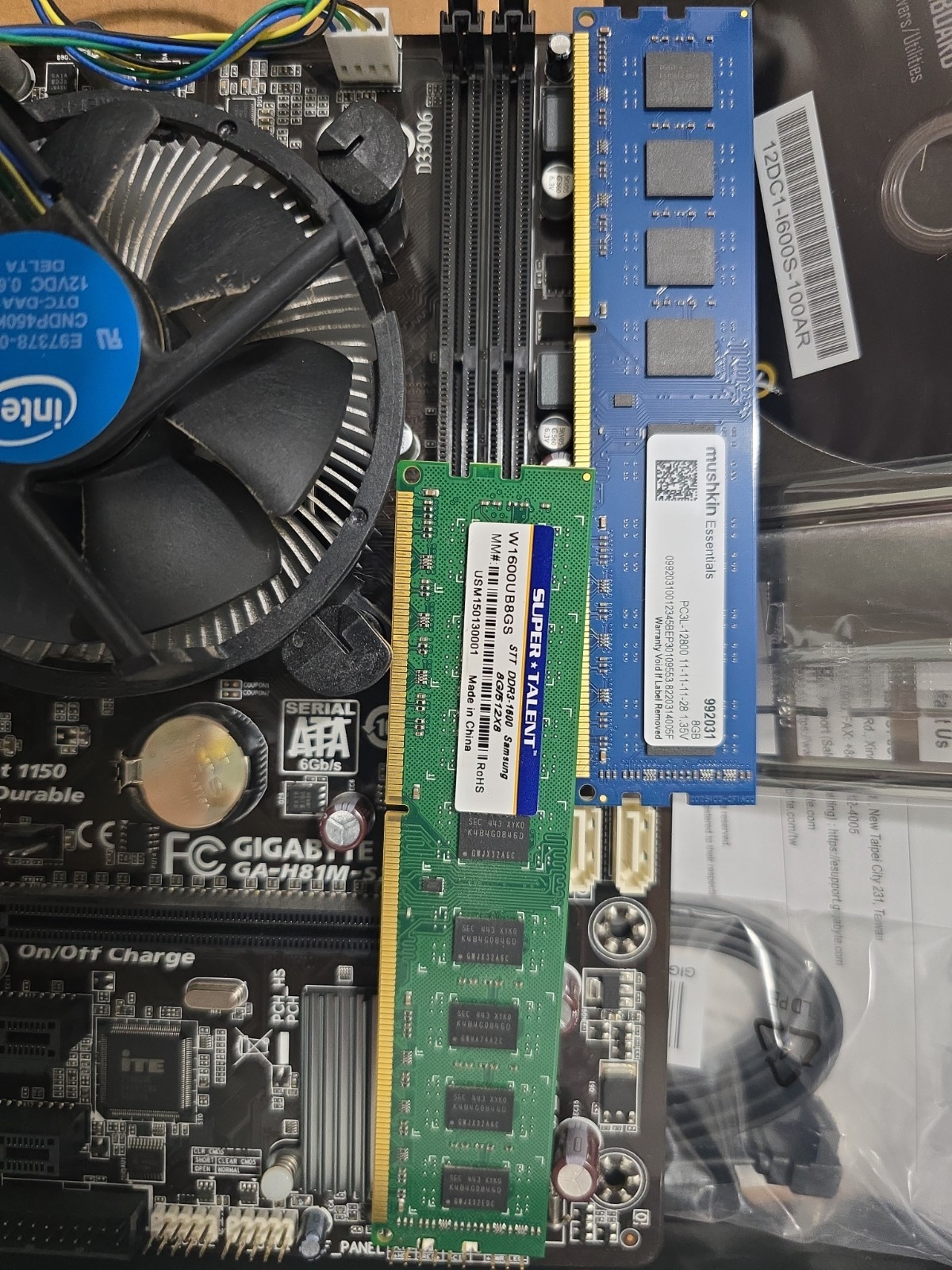 Gigabyte GA-H81M-S2H,CPU