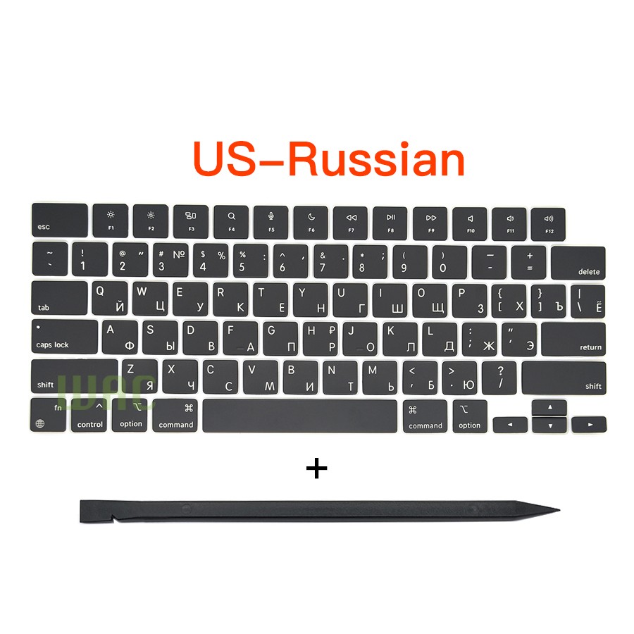 New A2442 A2485 Keycaps Russian layout For Macbook Pro M1 Pro Max 14″ 16″ Keycap