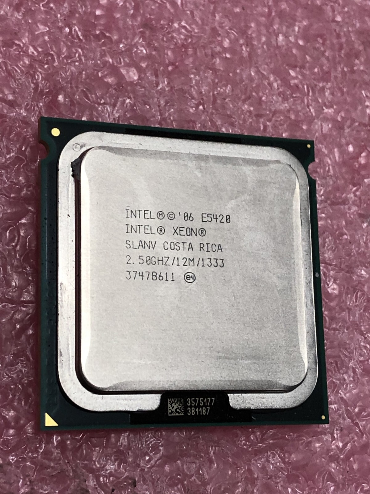 INTEL SLANV CPU Xeon 2.4GHz 12MB 1333MHz Quad-core LGA771 E5420