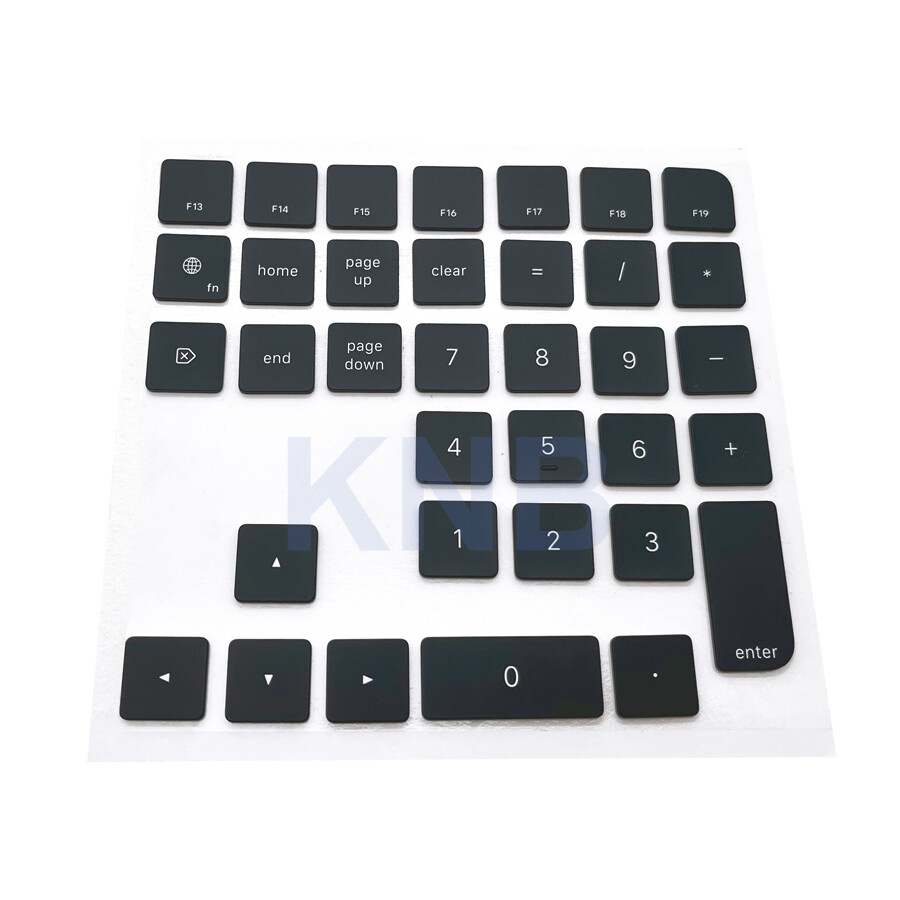 Original New A2520 Keycaps Keys For iMac Magic A2520 Keyboard Repair Black Key