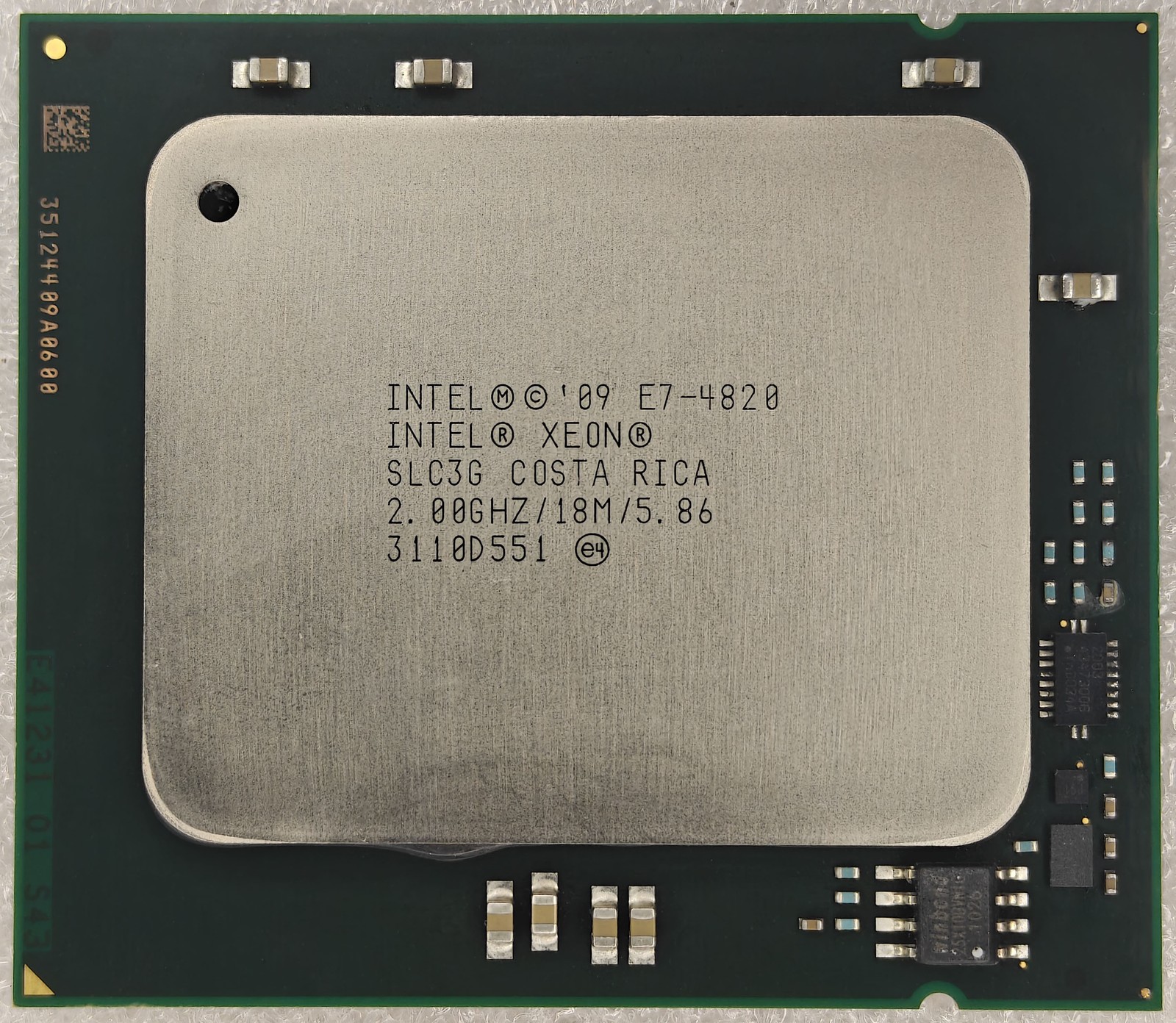 Intel Xeon E7-4820 2.0GHz SLC3G 18MB 5.86 GT/s 8-Core CPU Processor