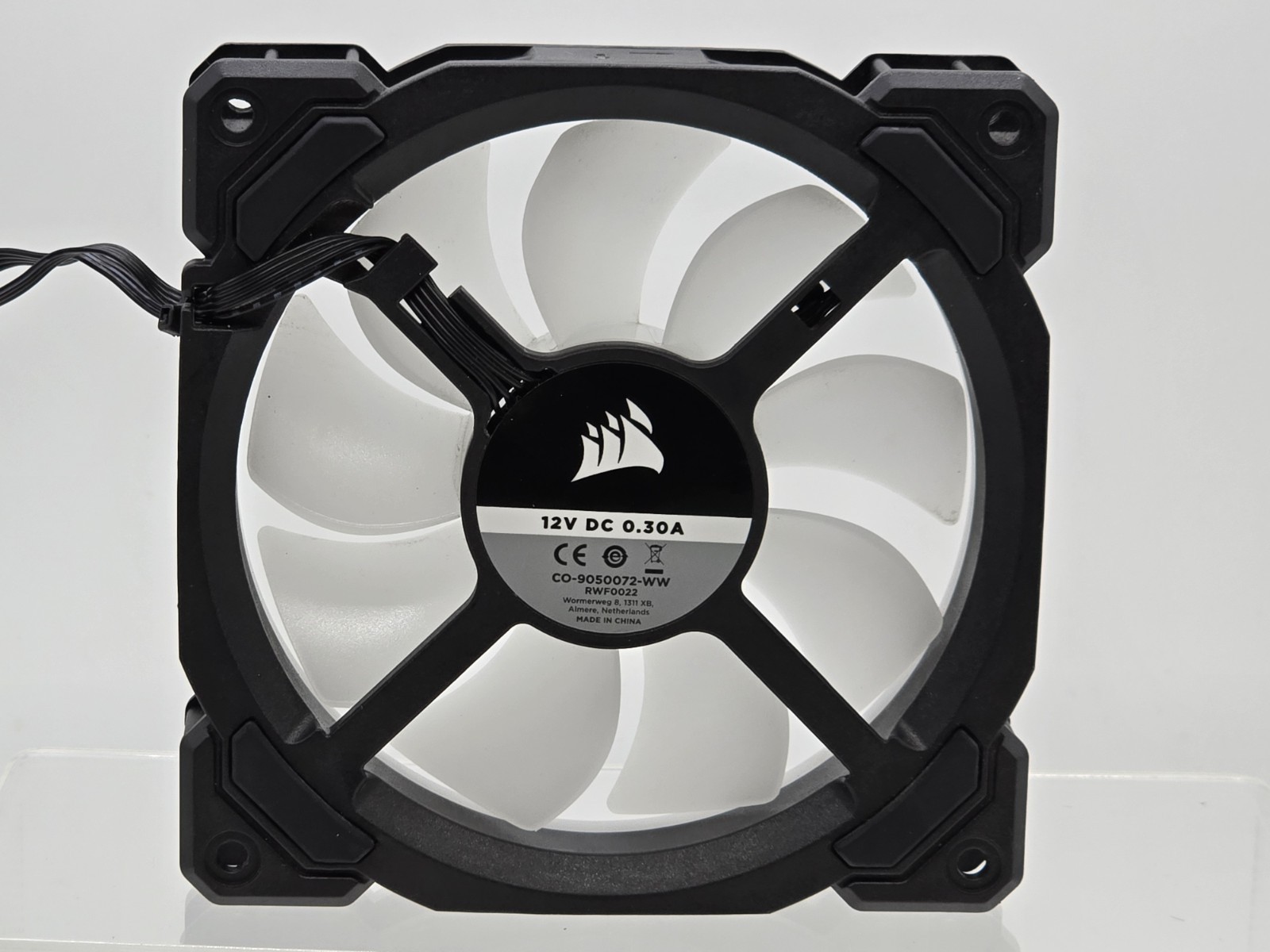 Corsair Cooling Fan RWF0022 with CABLE 12V DC 0.30A