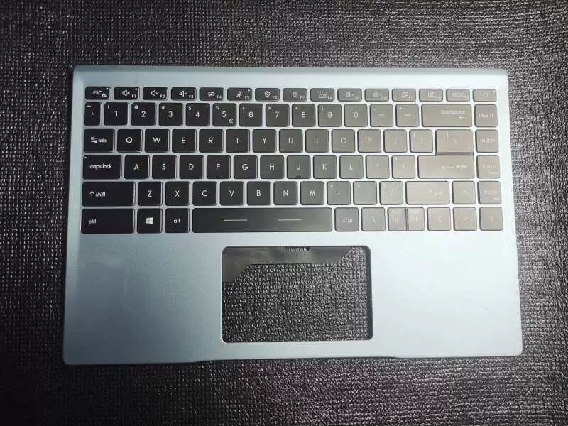 Palmrest w/Keyboard for MSI Prestige 14 P14 MS-14C1 14C2 14C4 US Sky-Blue